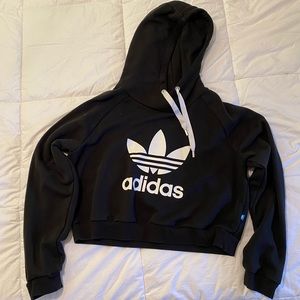 ADIDAS crop top hoodie